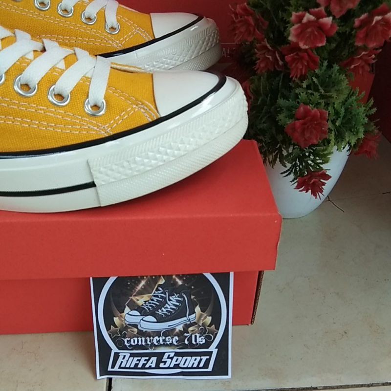 SEPATU C0NV3RSE 70S SUNFLOWERS LOW PREMIUM BNIB MURAH