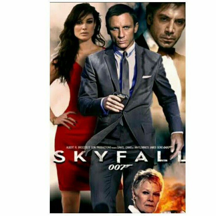 kaset film james bond SKYFALL