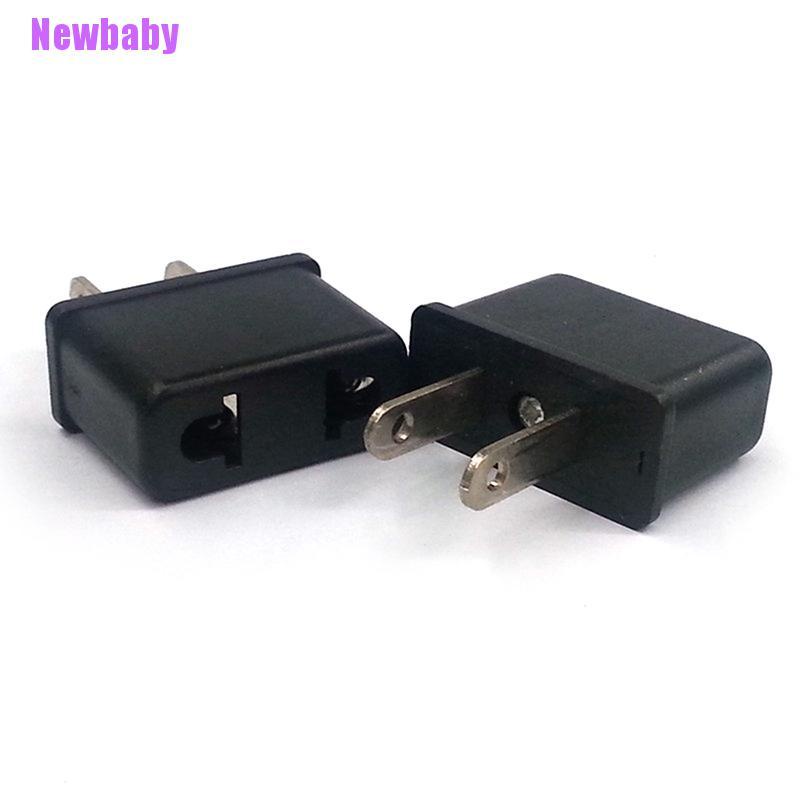 (Newbaby) Adaptor Converter Power Plug Us Standar Untuk Travel