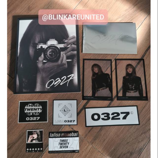 LISA BLACKPINK Photobook 0327 ( Sharing )