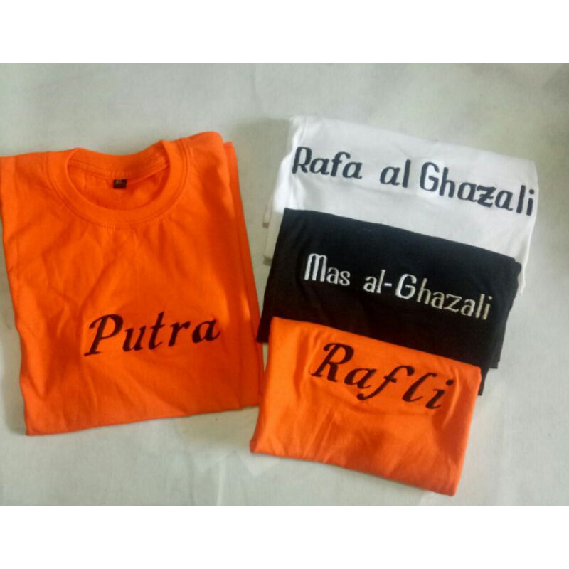 GTS - KAOS ANAK 3BLN-11TH LENGAN PANJANG GRATIS BORDIR NAMA MAX 15HURUF