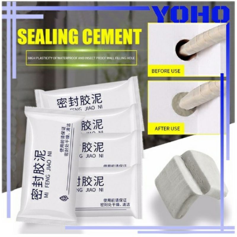 

Sealant Semen Lem Perbaikan Lubang Dinding AC Rumah Tangga /Dempul Serbaguna Untuk Tembok Tambal Lubang Pipa AC / DEMPUL PADAT AJAIB SERBAGUNA / SEALANT SEMEN LEM PERBAIKAN LUBANG DINDING TAHAN AIR SEALING CEMENT