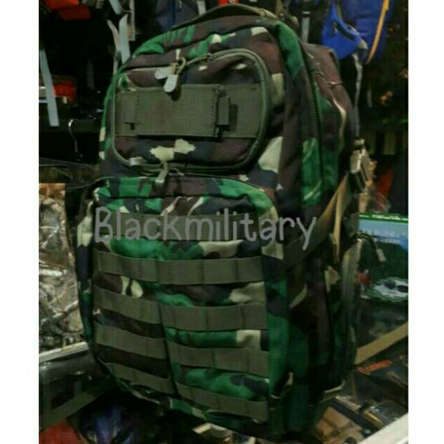 Tas punggung loreng jatah TNI - tas ransel asli pembagian TNI - tas loreng original jatah TNI