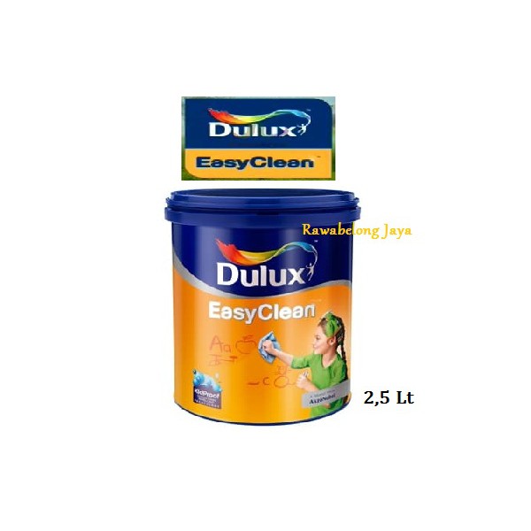  DULUX  EASY CLEAN WHITE 1501 GLN 2 5 LT Shopee Indonesia 