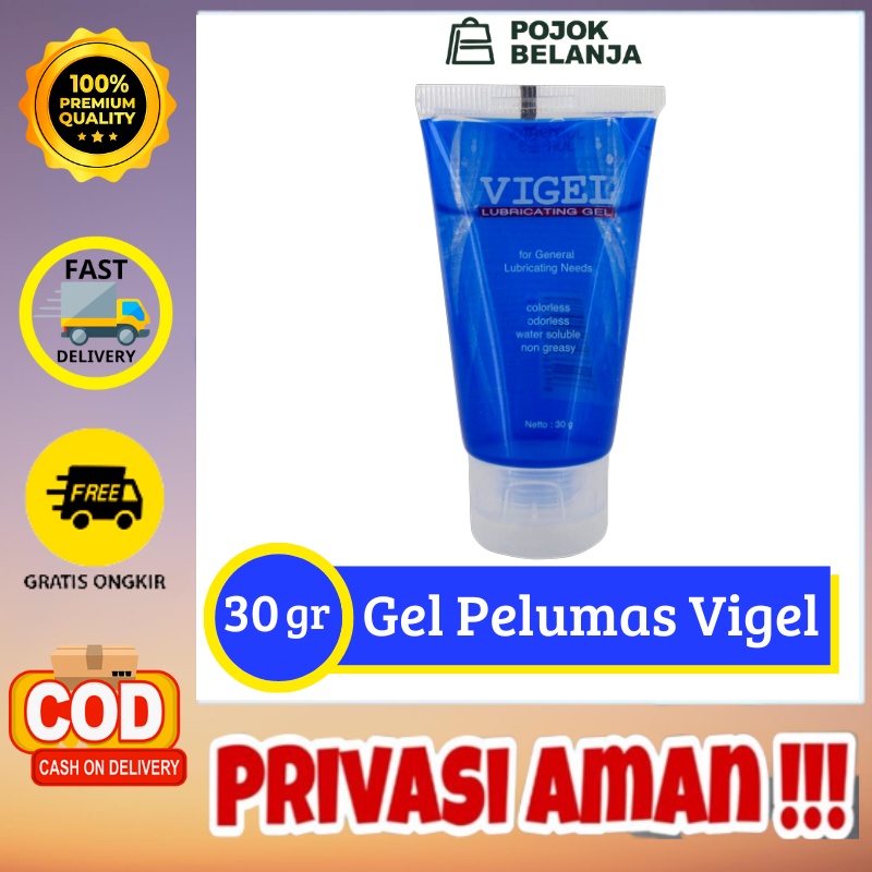 GEL PELUMAS VIGEL - 30 GR - PELUMAS MS V TERBAIK -LUBRICANT PELUMAS SERBAGUNA / POJOKBELANJA/ BISA