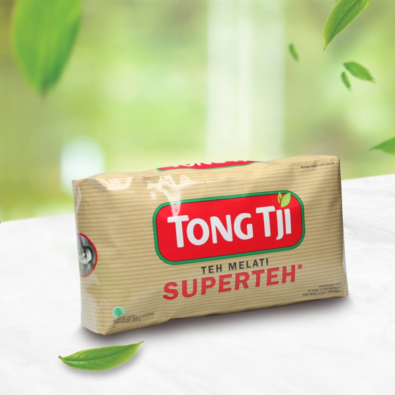 Tong Tji Super Jasmine Tea 250g, Teh Seduh per Bal isi 20 pack
