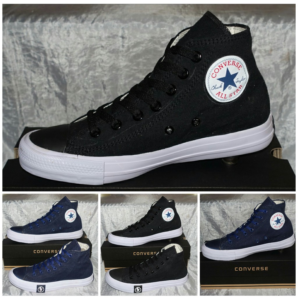 Sepatu Casual Sekolah Converse All Star Undefeated Chuck Taylor Ii High