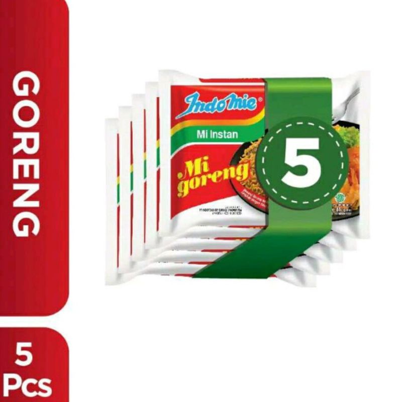 

Paket Indomie Goreng 5pcs
