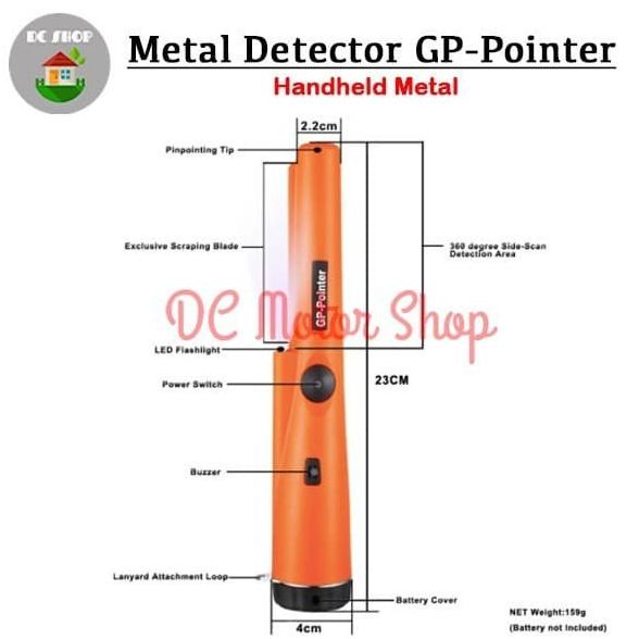 Cbn-221 Gp Pointer Metal Detektor /Alat Deteksi Logam Metal Emas