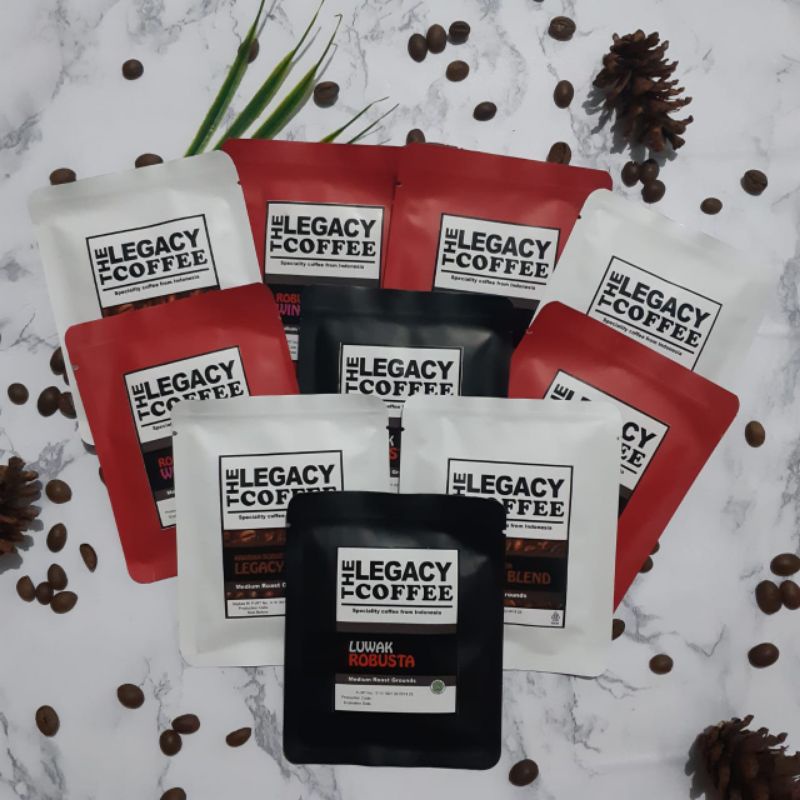 

Legacy Coffee - Set 5 Kopi Drip Bag