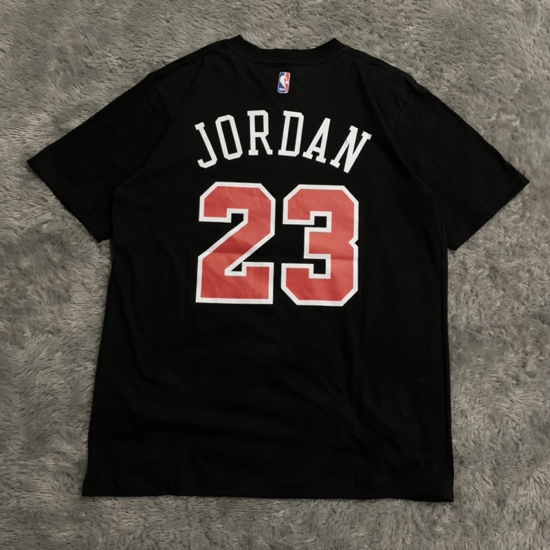 Kaos Tshirt NBA Jordan Bulls Mitchell &amp; Ness Fulltag &amp; Lebel