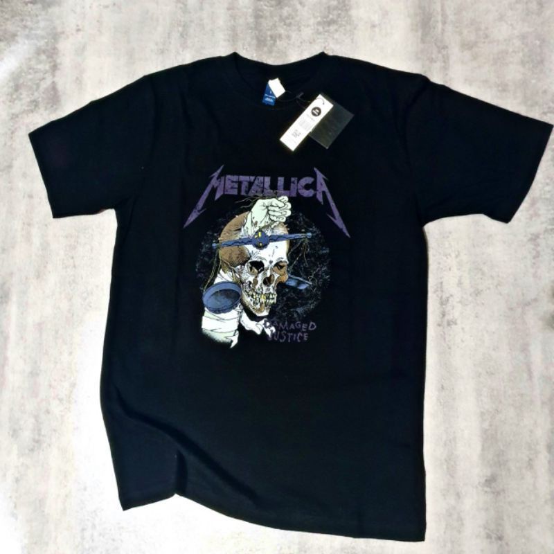 KAOS HNM METALICA / BAJU BAND