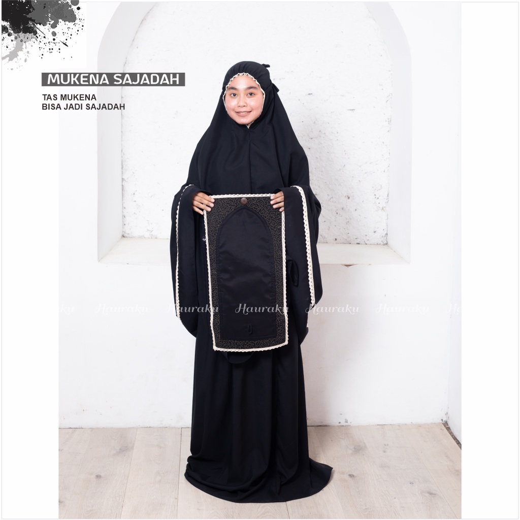 Mukena Set Sajadah Dewasa Traveling Katun Premium