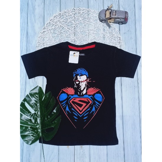 COD PREMIUM KAOS ANAK DISTRO HITS KEREN MOTIF SUPERMAN USIA 1-10 TAHUN OSHBOSS-1
