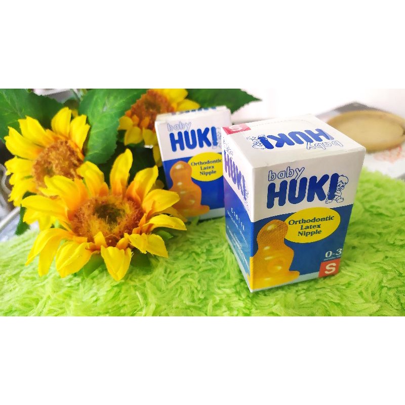 Ready Baby Huki Dot Latex kuning ukuran S & M (harga per pcs)