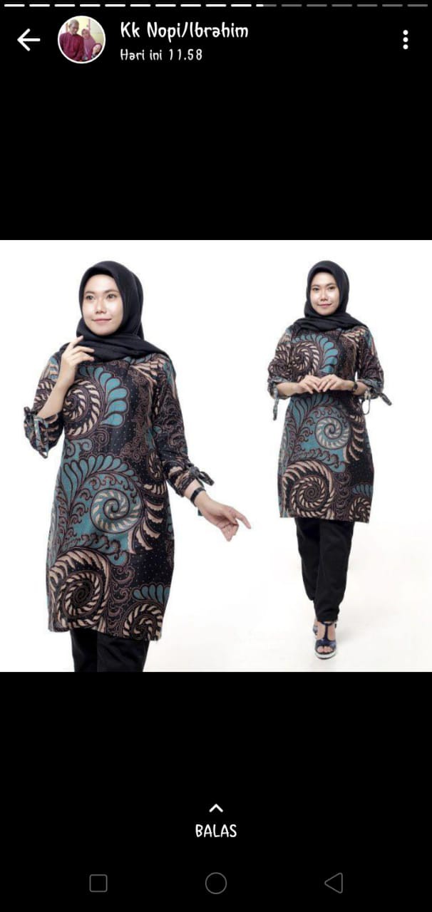 Atasan Batik Dolby Dolbi Dobby Doby Tenun Sutra Tulis Halus Katun Atbm Baron ,sarombit Atasan