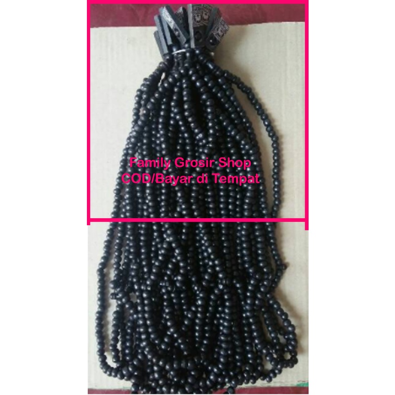 Tasbih Kayu isi 33/99 diameter 7-8mm Tasbih kayu isi 99 Tasbih Sholat