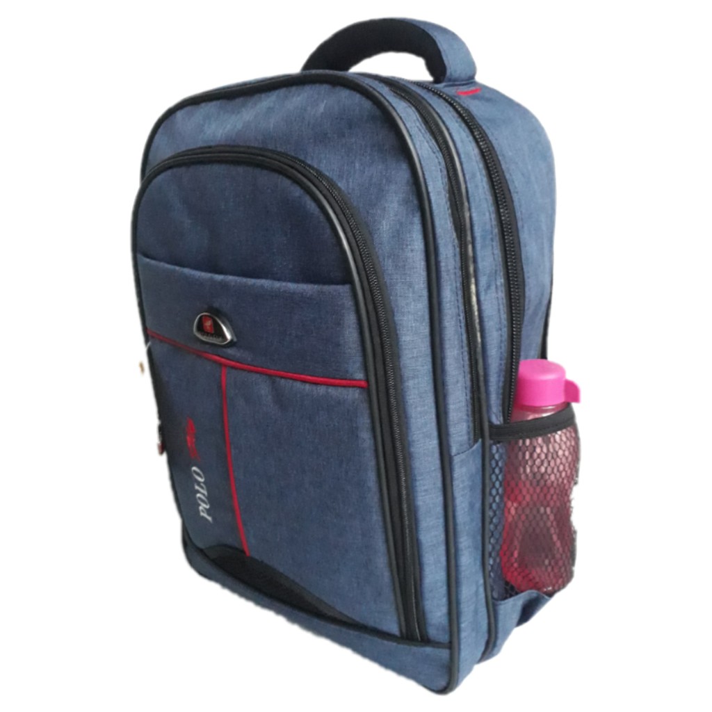 TAS RANSEL ORIGINAL MURAH POLO PLAY/FABELLA  TAS SEKOLAH TAS KULIAH KERJA MULTIFUNGSI