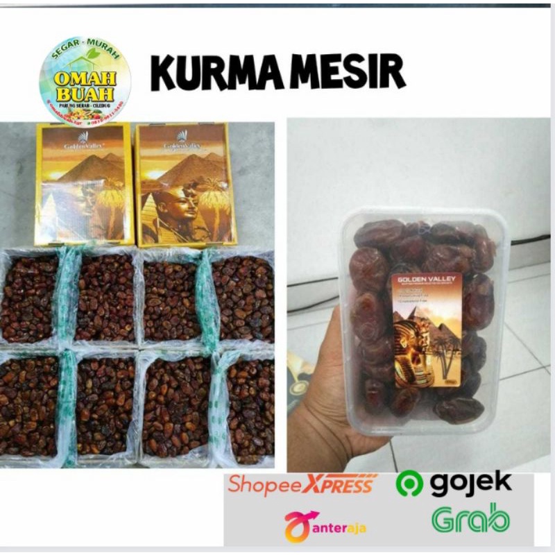 

Kurma Mesir Golden Valley 250 gram - 1 Kg