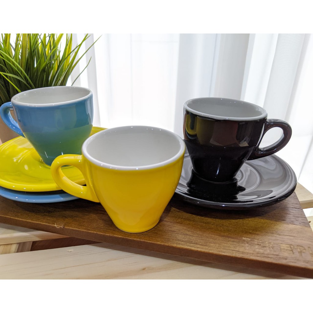 Set Coffee  Cup Espresso 90ml Cangkir  Mini Espresso 