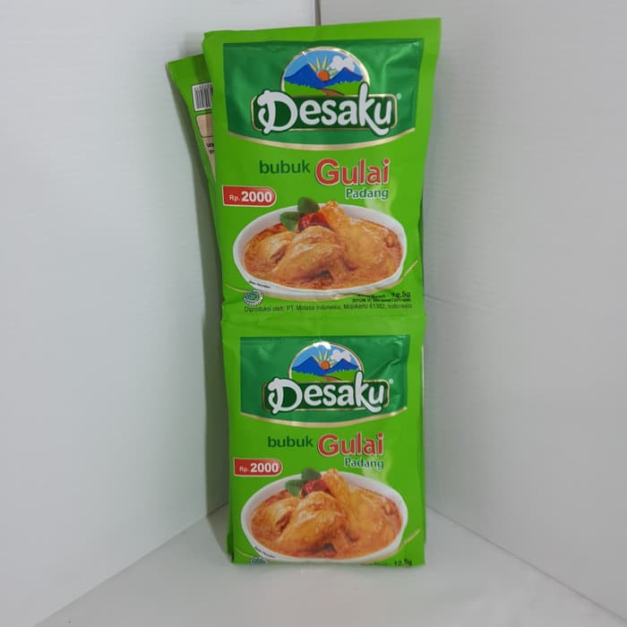 

Jual Desaku Gulai Padang 12,5 Gr x 10 Sacet Murah