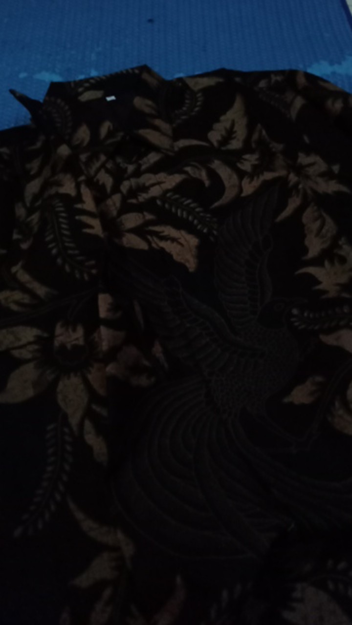 Batik Pria Lengan Panjang Sekar Peksi Full Furing