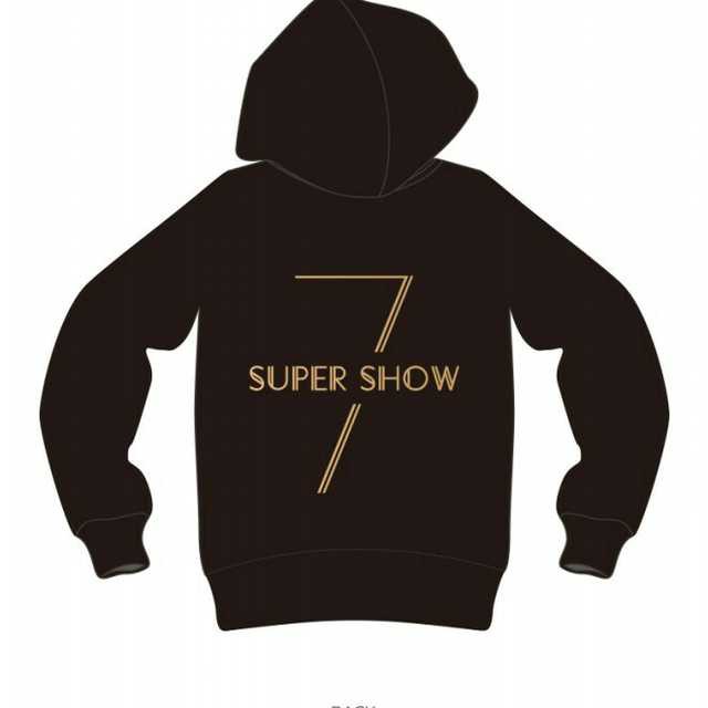 (Cds68) HOODIE ZIP SUPER SHOW 7 SS7 SUPER JUNIOR