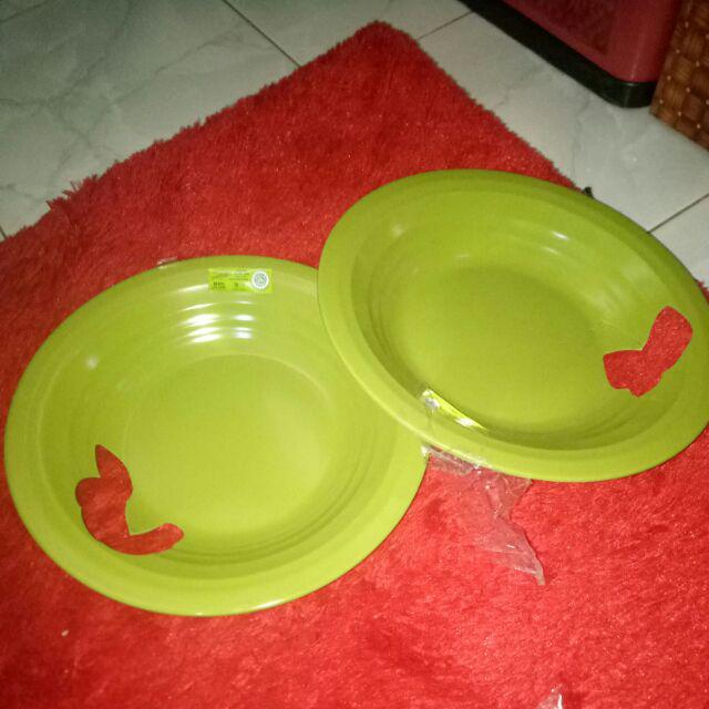 Piring Melamin Golden Flying Fish P1001