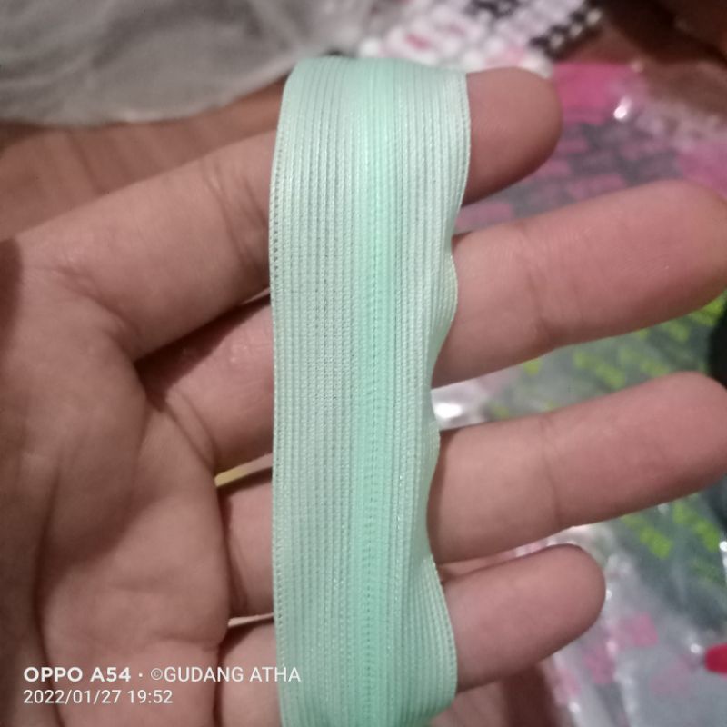 12pcs Sleting Resleting Jepang Invisible Zipper Gamis  25cm /10 inch Lusinan Grosir Murah Berkualitas-Hijau Muda