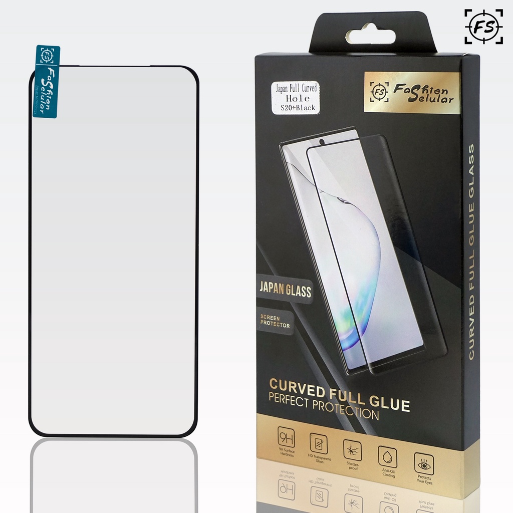 Anti Gores Samsung Note 20 (No Hole) | S22 Ultra (No Hole) | S23 (No Hole) Tempered Glass FS Japan Curved Full Glue