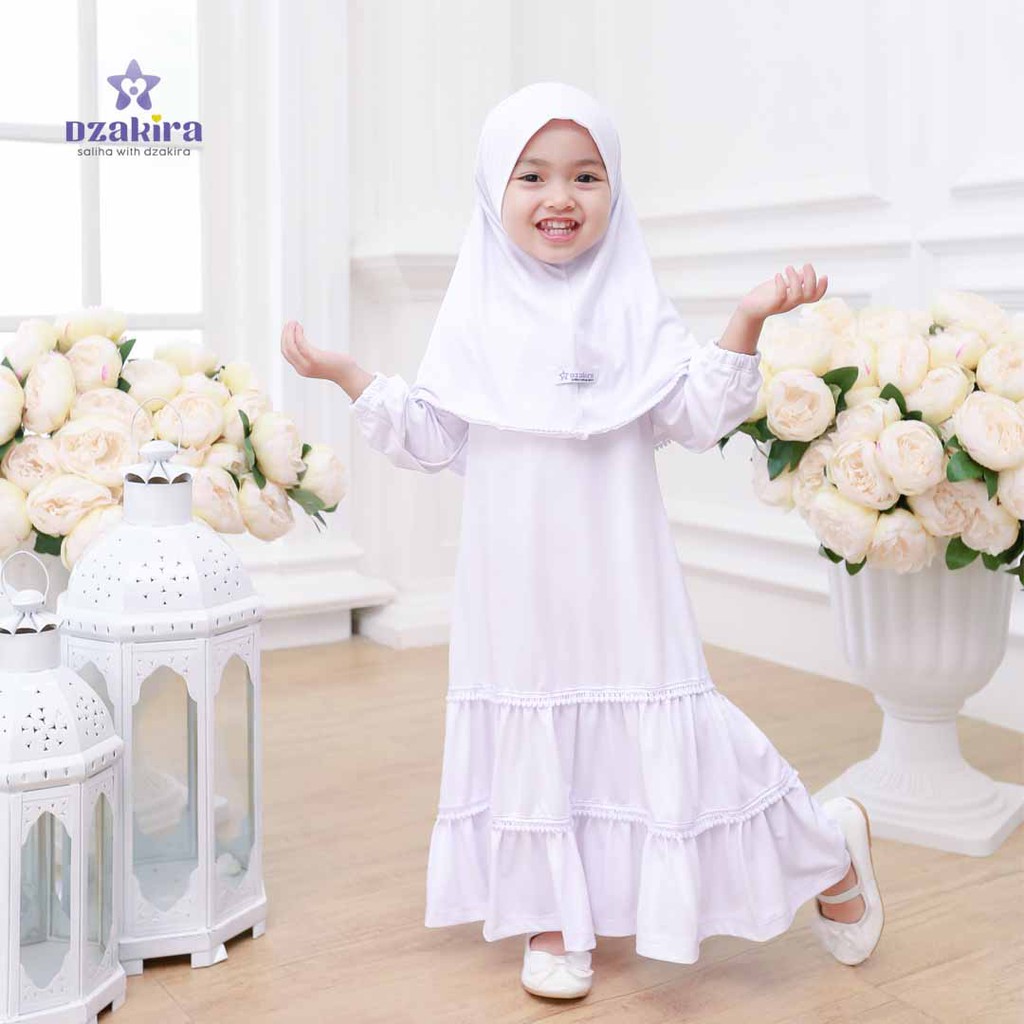 GAMIS KIRANA 0-3THN PUTIH by DZAKIRA