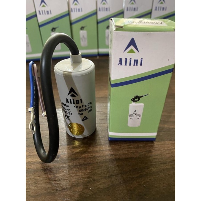 Open DS] kapasitor pompa air 10uf bulat ALINI