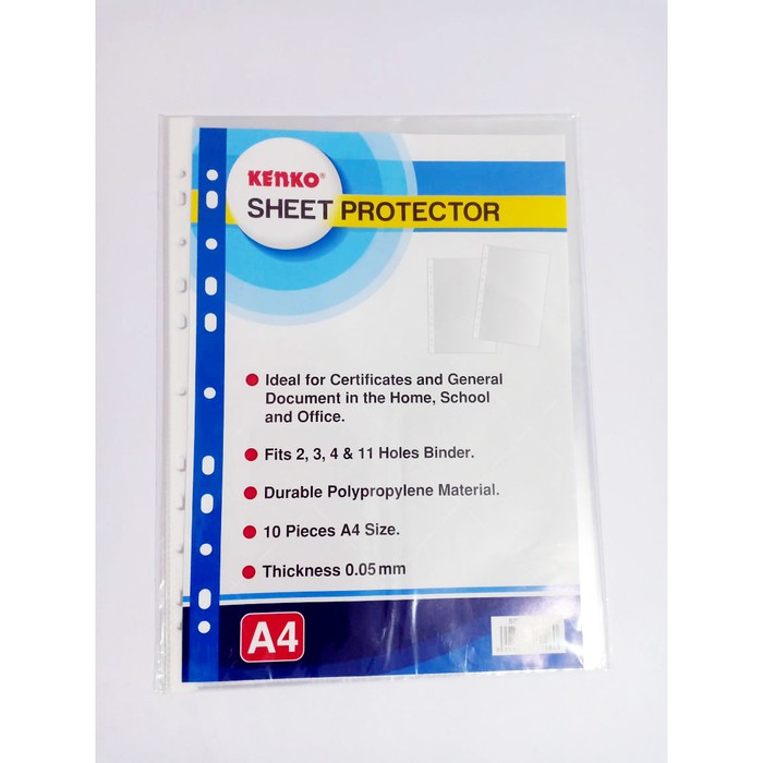

Sheet Protector A4 Kenko