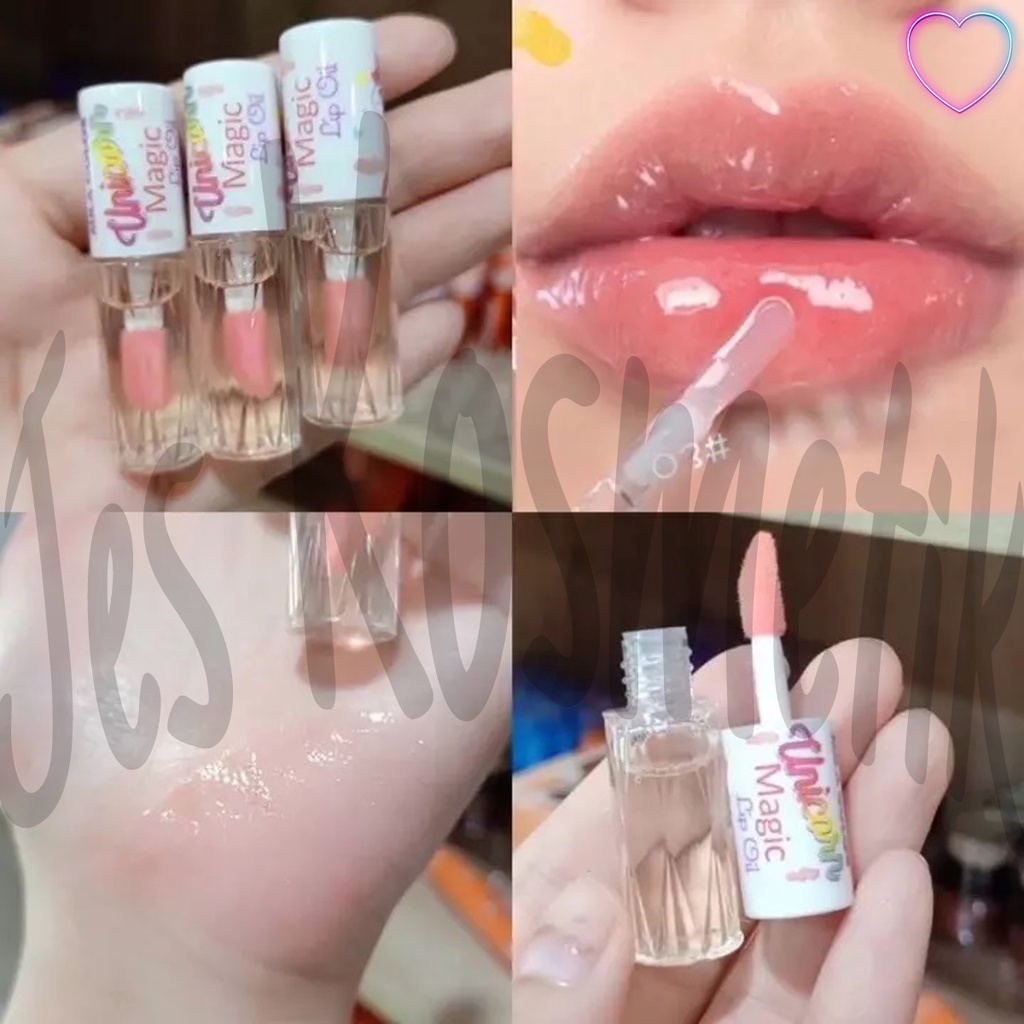 [PER PCS] Mila Color Magic Lip Oil Unicorn / Honey Milk / Grosir Kosmetik