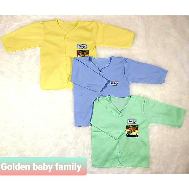 Baju Zahdan  Lengan Panjang Warna  Newborn