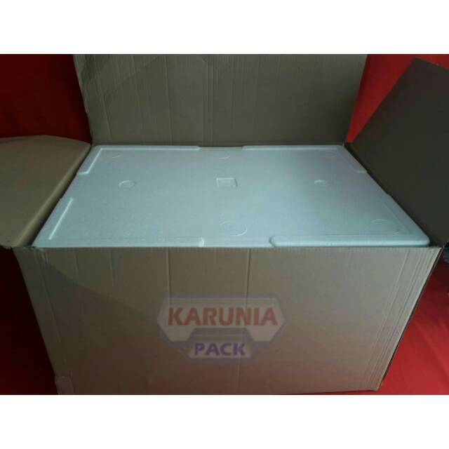 

Kardus + Box styrofoam ( Ag70)