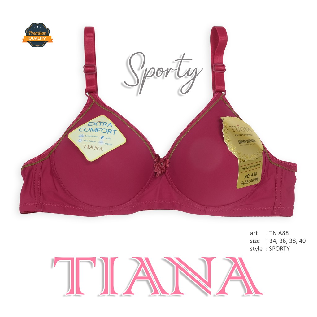 TIANA | BRA Polos TANPA KAWAT / BH Polos / art TN A88