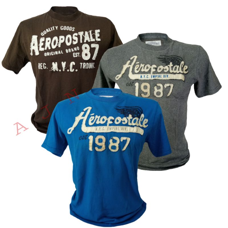Kaos Pria, T-shirt pria Aeropostale