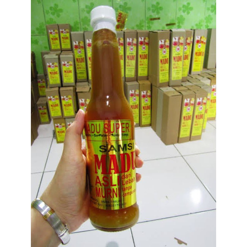 MADU MURNI 330ml 100% MADU ASLI GARANSI UANG KEMBALI JIKA TIDAK ASLI