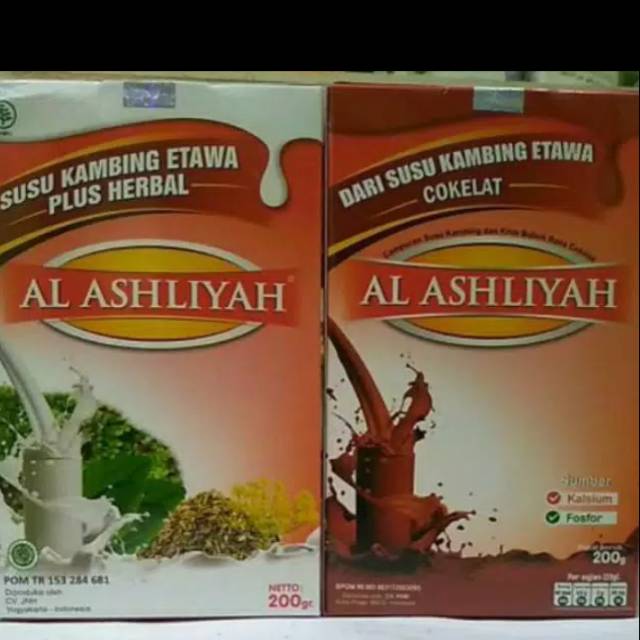 

Susu kambing etawa bubuk plus herbal al ashliyah
