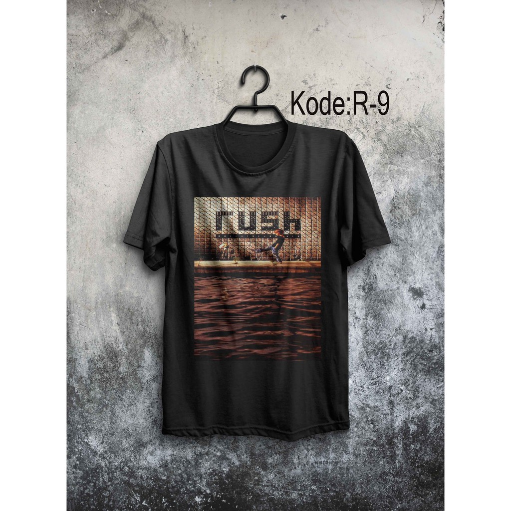 KAOS BAND RUSH TSHIRT MUSIK RUSH 08