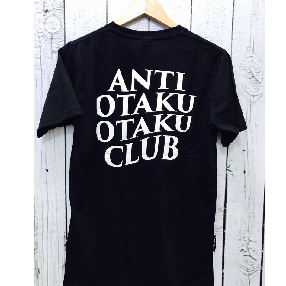 Kaos Anti Otaku Otaku Club Black