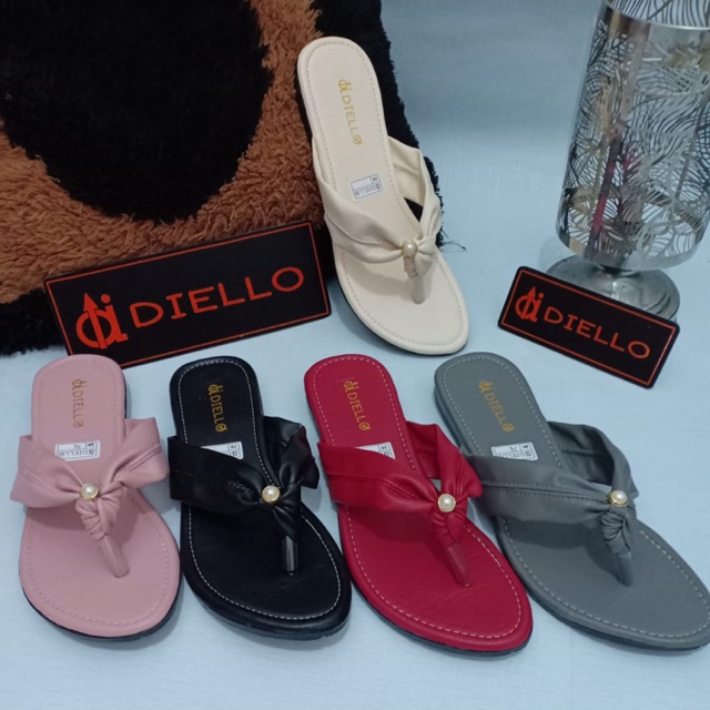  Sandal  Teplek Wanita  Lucu Model  Terbaru  TP 05 JY Shopee  