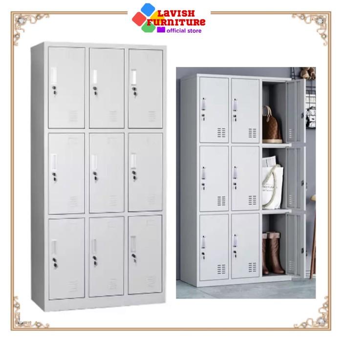 

Filling Cabinet / Lemari Loker Besi 9 Pintu Seri Koln 9 Light Traffic Kualitas Terbaik