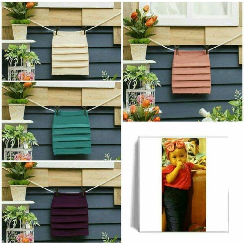 Rok Lipit Baby Cute/ Rok Lipit Anak Perempuan