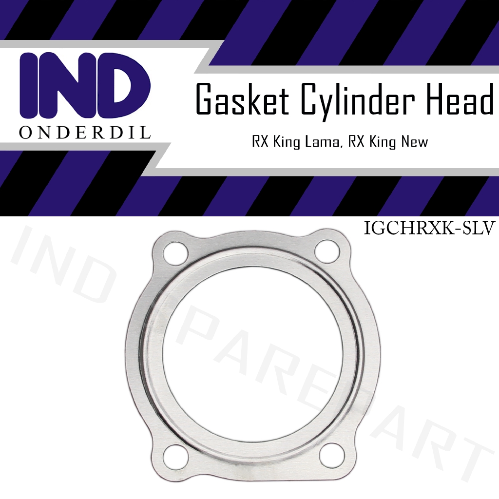 Gasket Paking-Packing Silinder-Cylinder Blok Head Atas CHTP Silver RX King Lama-Baru Old-New