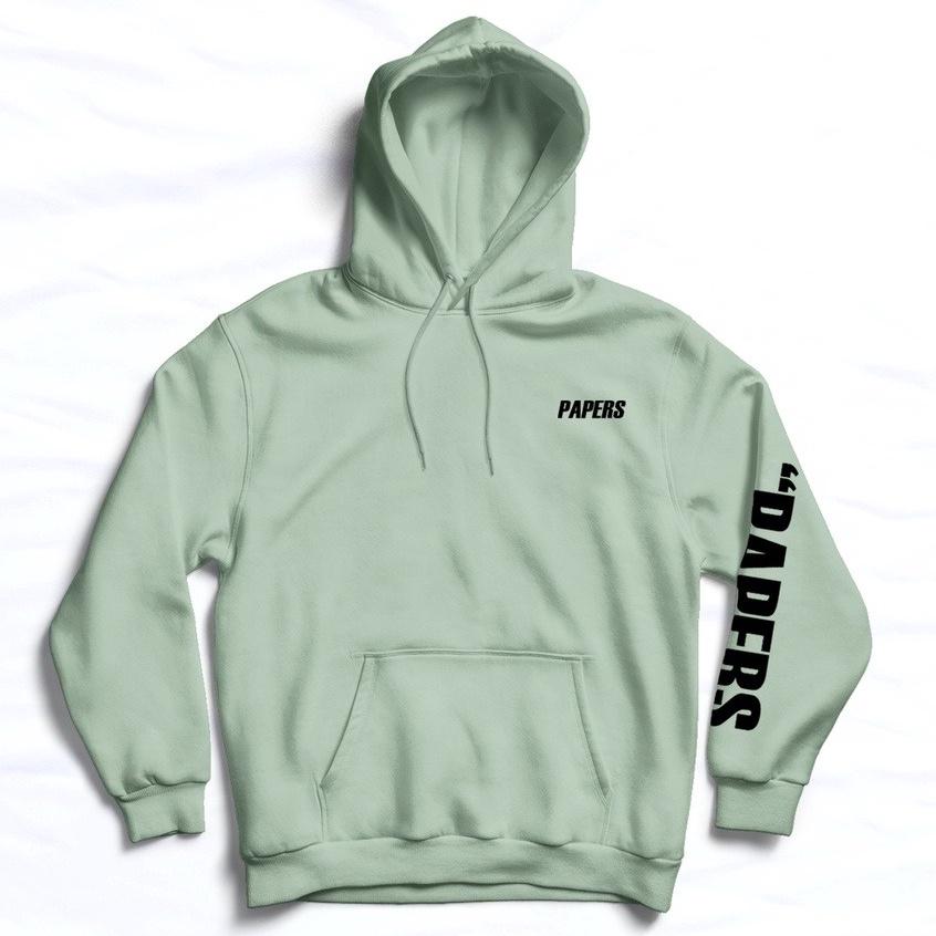 PABRIKHOODIE - HOODIE JUMPER PAPERS (SABLON) M -XXL {PRIA &amp; WANITA)