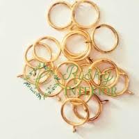 Cincin Ring Gorden || Ring Bulat untuk Cantolan Gordeng