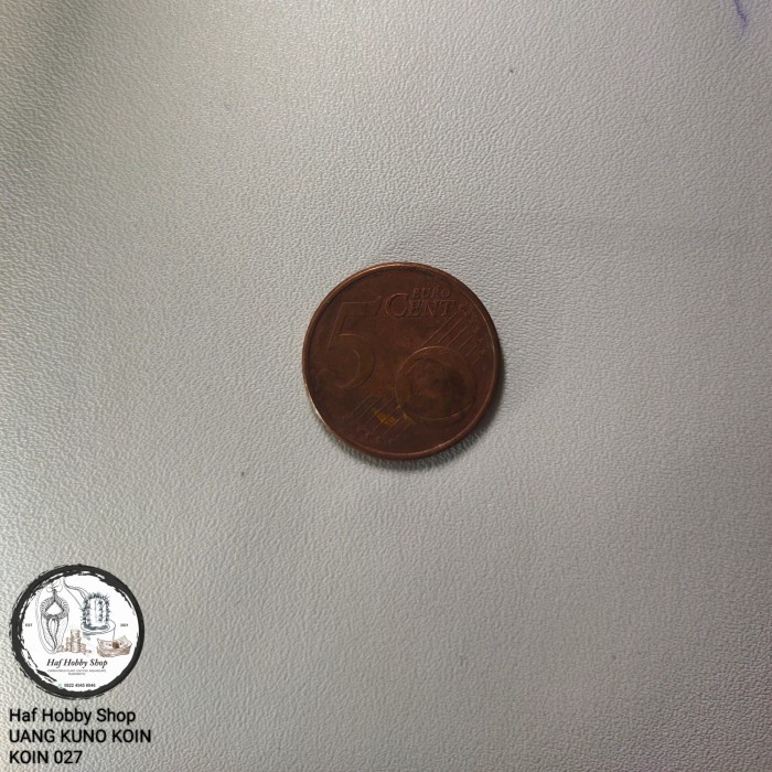 Koin Kuno 5 Euro Cent Tahun 2006