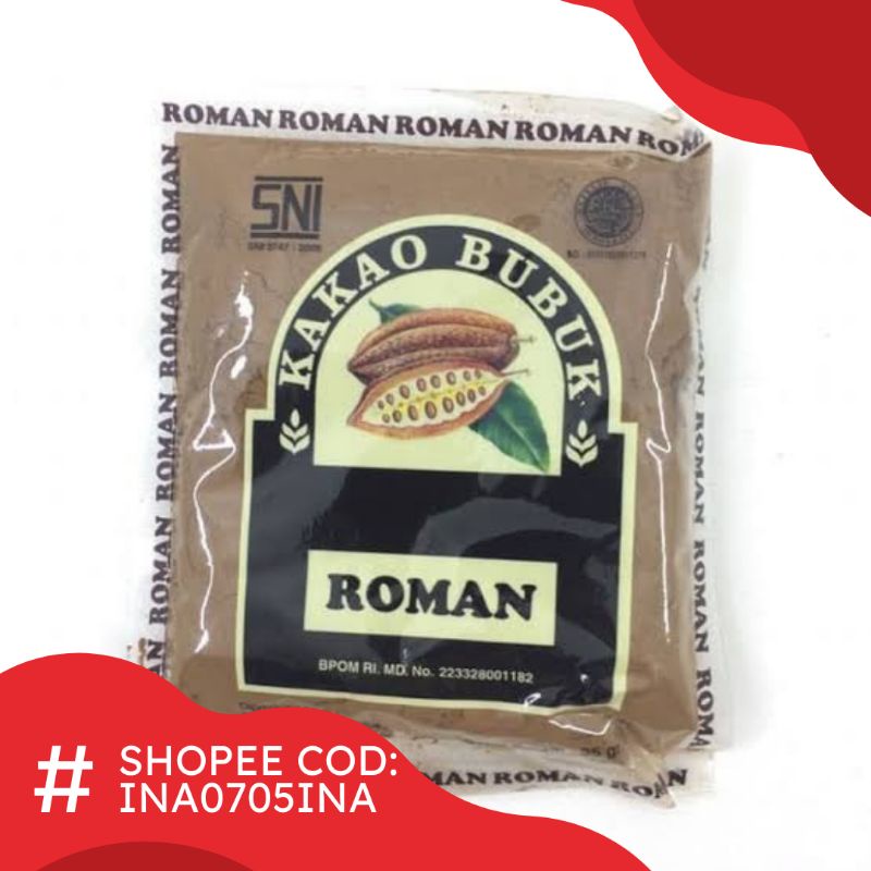 Roman Coklat Bubuk 35gram